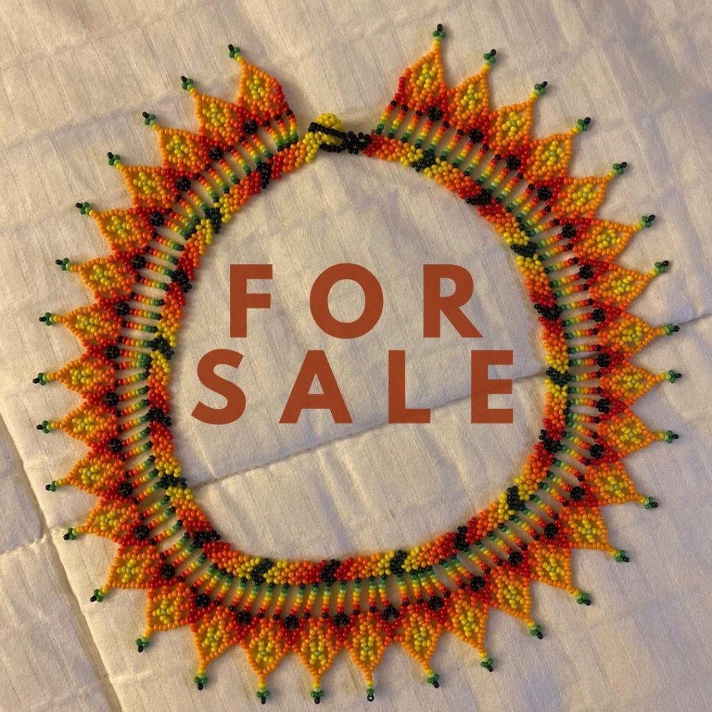 Stunning hand-made necklace